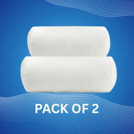 Foam Round Pillow 12x24 Inch pack of 2