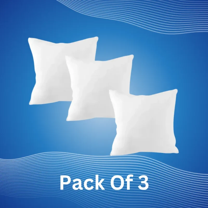 Sofa Cushion Set 18x18 Inch - Pack of 3