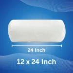 Foam Round Pillow 12×24 Inch pack of 2
