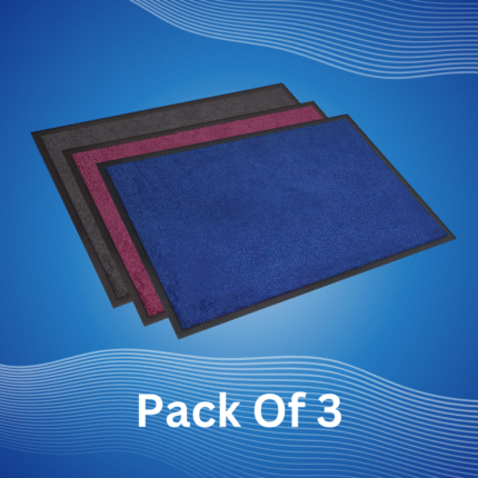 Imported Quality Rubber Door Mat (pack of 3)
